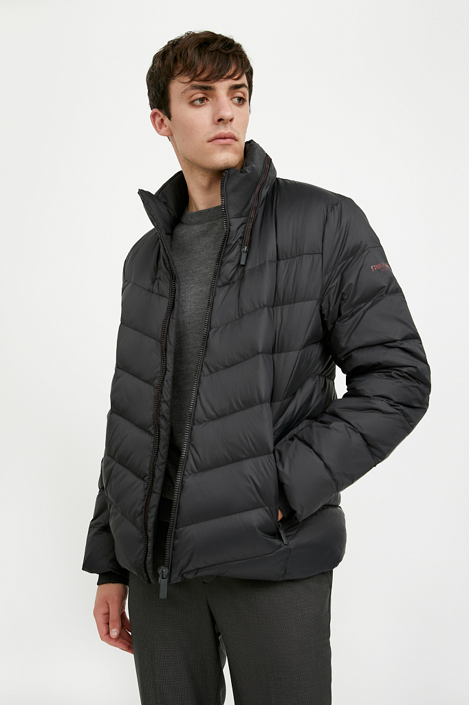 

Куртка мужская Finn Flare A20-42015 черная 2XL, A20-42015
