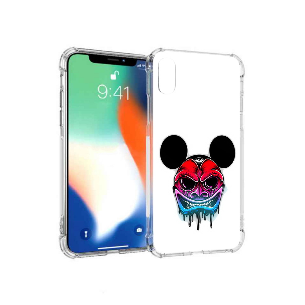 

Чехол MyPads Tocco для Apple iPhone XS Max микки в маске (PT117540.614.473), Прозрачный, Tocco