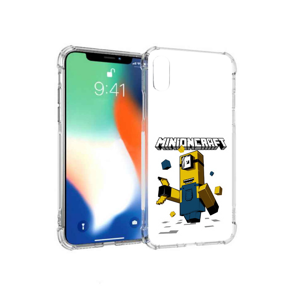 

Чехол MyPads Tocco для Apple iPhone XS Max миньон (PT117540.614.478), Прозрачный, Tocco