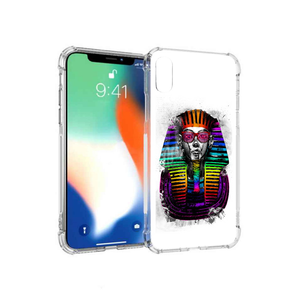 

Чехол MyPads Tocco для Apple iPhone XS Max модная богиня (PT117540.614.479), Прозрачный, Tocco