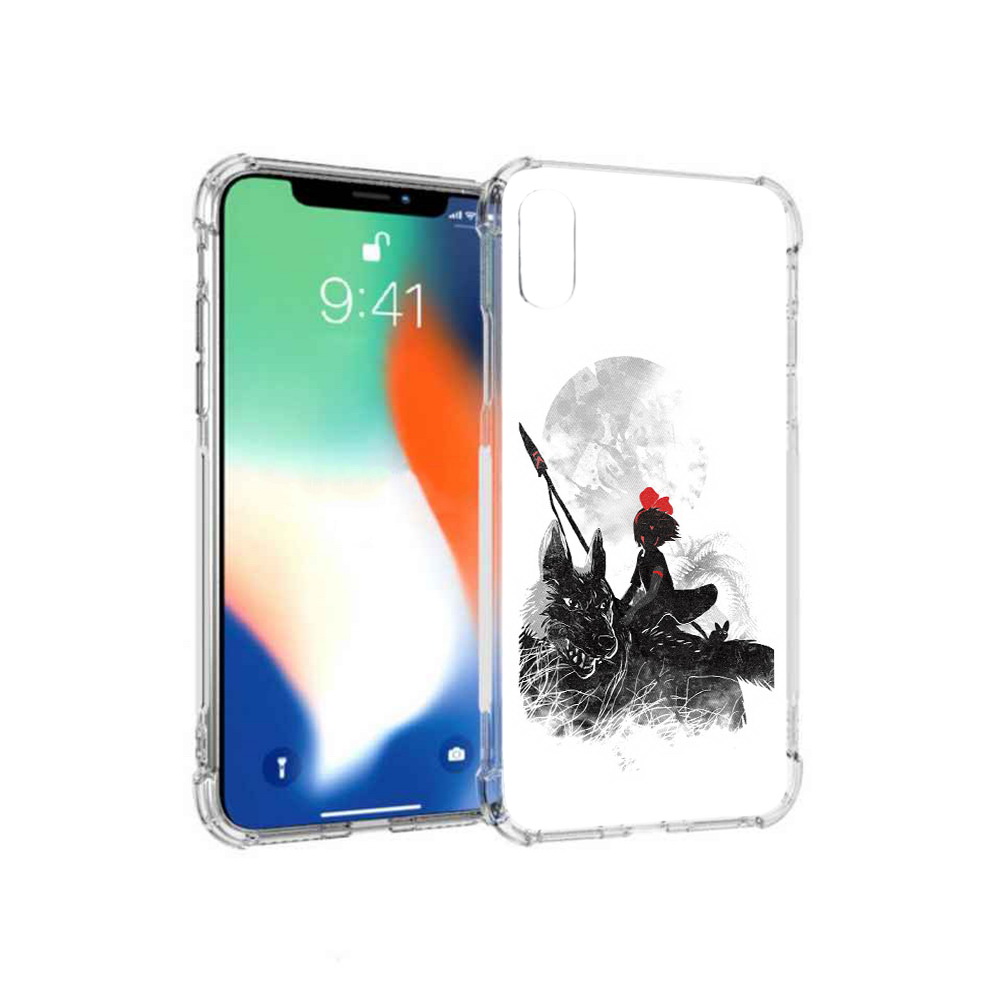 

Чехол MyPads Tocco для Apple iPhone XS Max мононоке (PT117540.614.481), Прозрачный, Tocco