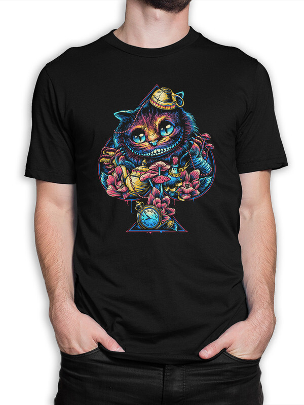

Футболка мужская DreamShirts Studio Чеширский Кот - Алиса в стране чудес 5-2 черная XS, Черный, Чеширский Кот - Алиса в стране чудес 5-2