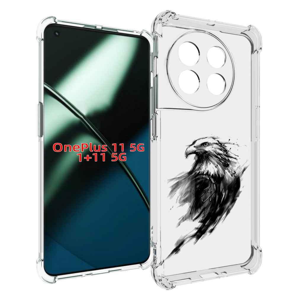 

Чехол MyPads чб птица для OnePlus 11, Прозрачный, Tocco
