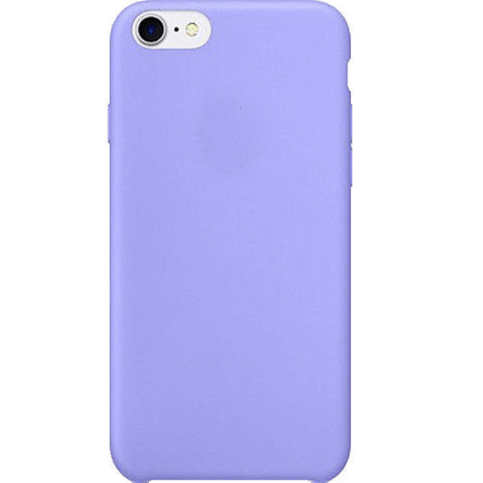 Силиконовый чехол Silicone Case для iPhone 7 / 8 / SE (2020), сиреневый