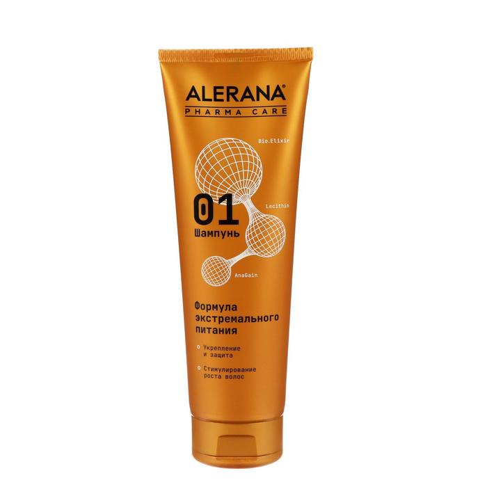 Шампунь для волос Alerana Pharma Care, формула экстремального питания, 260 мл lp care салфетки влажные anime универсальные банан 8 0