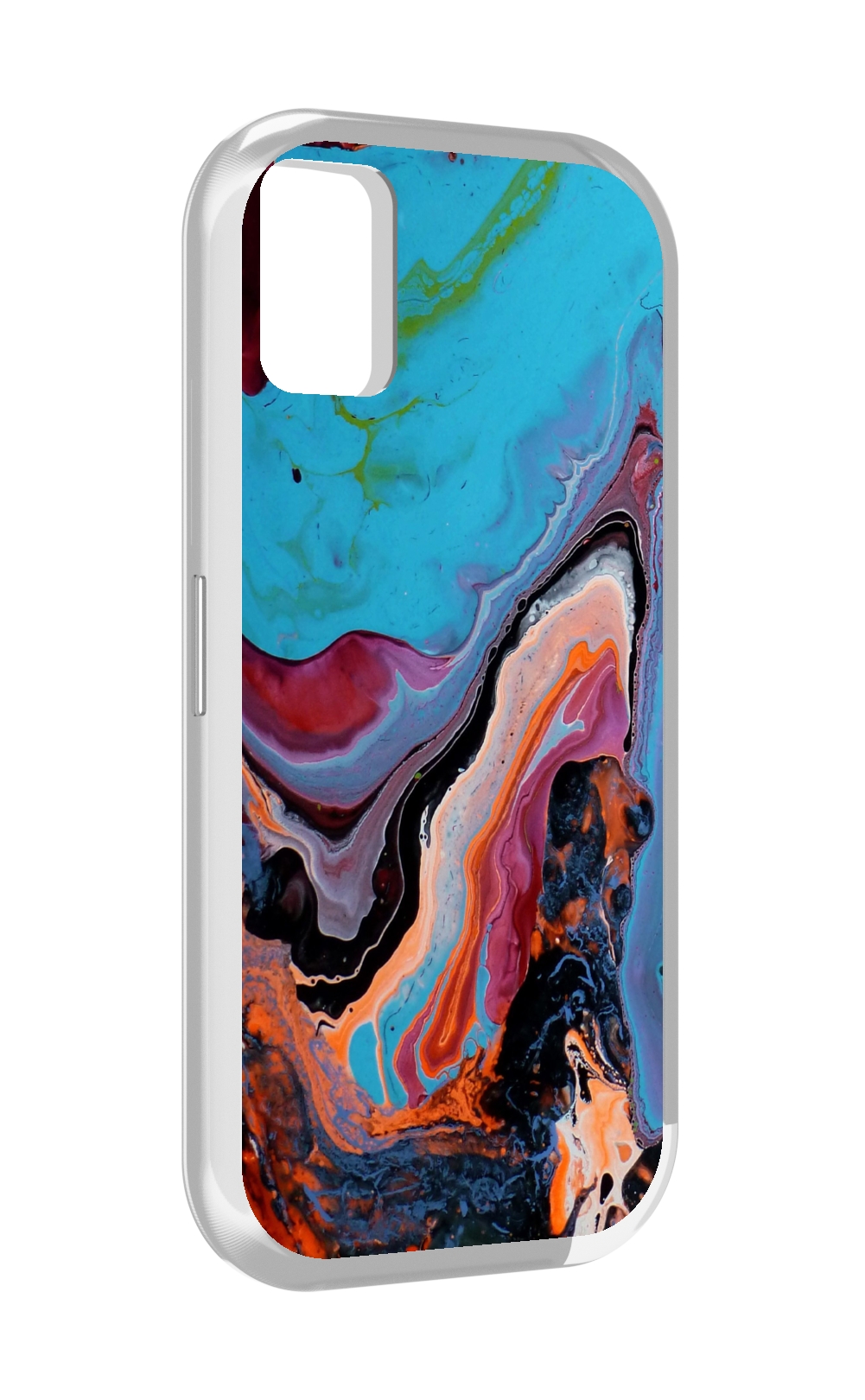 

Чехол MyPads смешанные краски для UMIDIGI A11, Прозрачный, Tocco