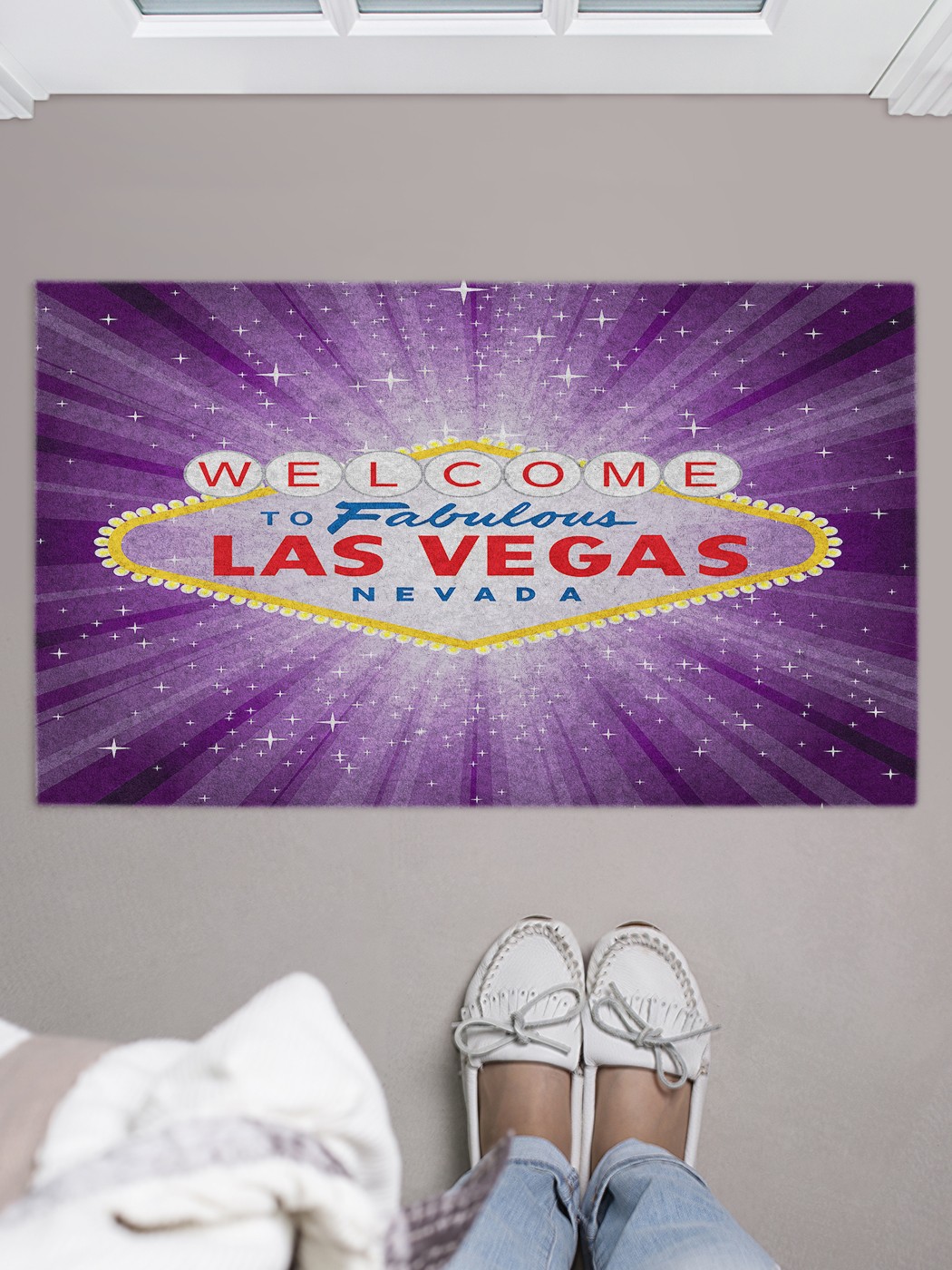 

Придверный коврик в прихожую для обуви, на резиновой основе, 75x45 см door_77163 JoyArty