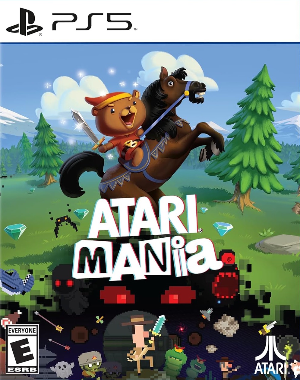 Игра Atari Mania (PlayStation 5, полностью на иностранном языке)