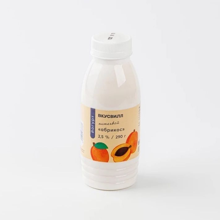 

Йогурт питьевой абрикос 2,5% 290 г