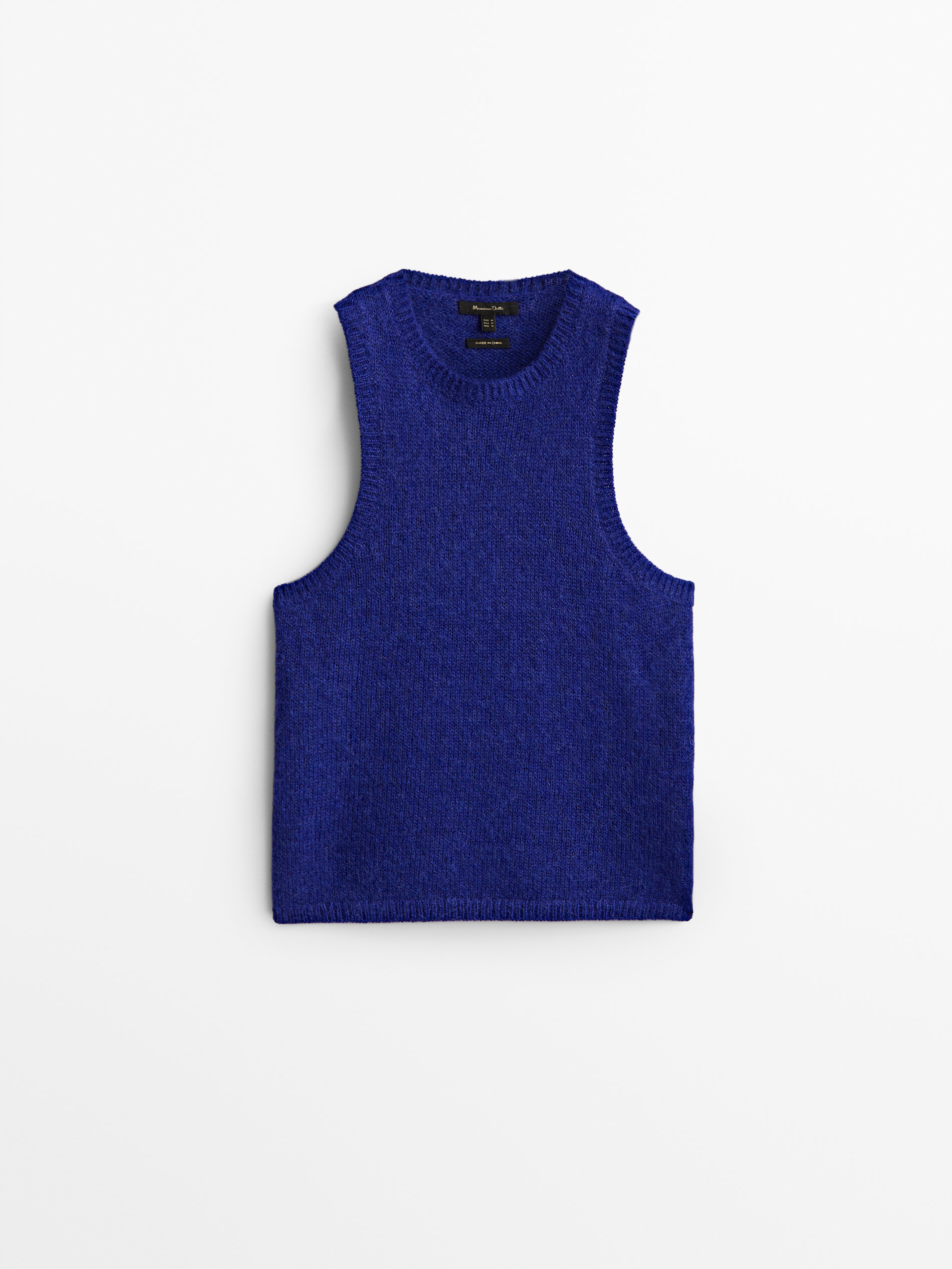 

Топ женский Massimo Dutti 05713634452 синий M, 05713634452