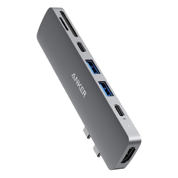 Разветвитель для компьютера Anker 547 USB-C Hub 7-in-2 (A8354HA1)