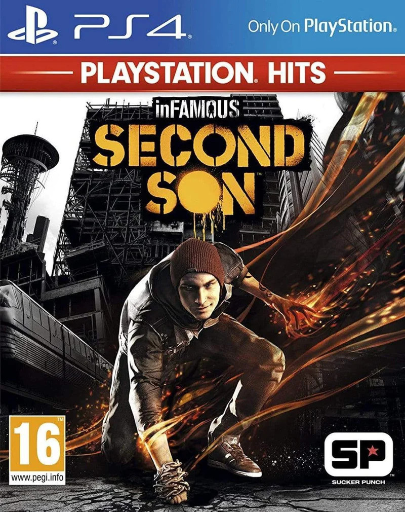 Игра для PlayStation 4 InFamous: Second Son (PlayStation Hits) (EN Box) (русская версия)