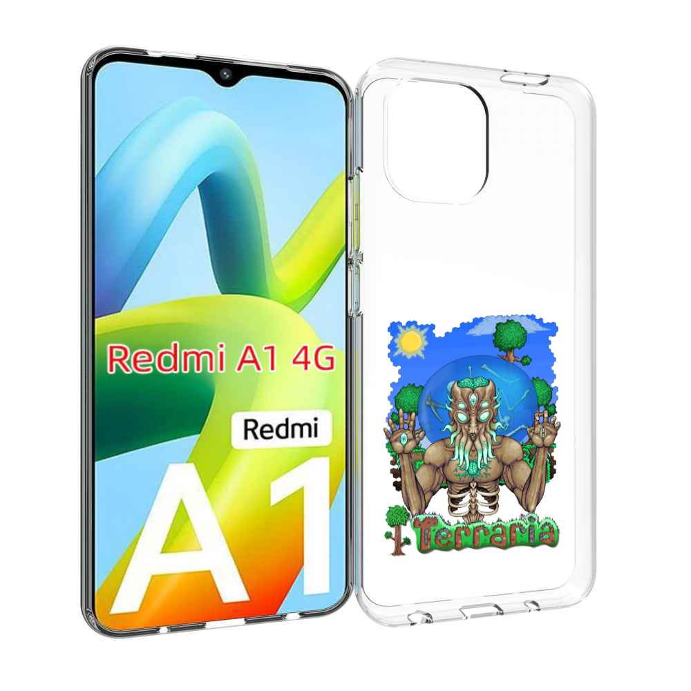 

Чехол MyPads Террария для Xiaomi Redmi A1, Прозрачный, Tocco