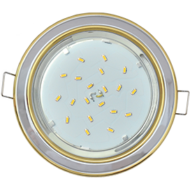 

Светильник встраиваемый GX53 H4 9022 хром-серебро-хром Ecola FR53H4ECB 2 шт