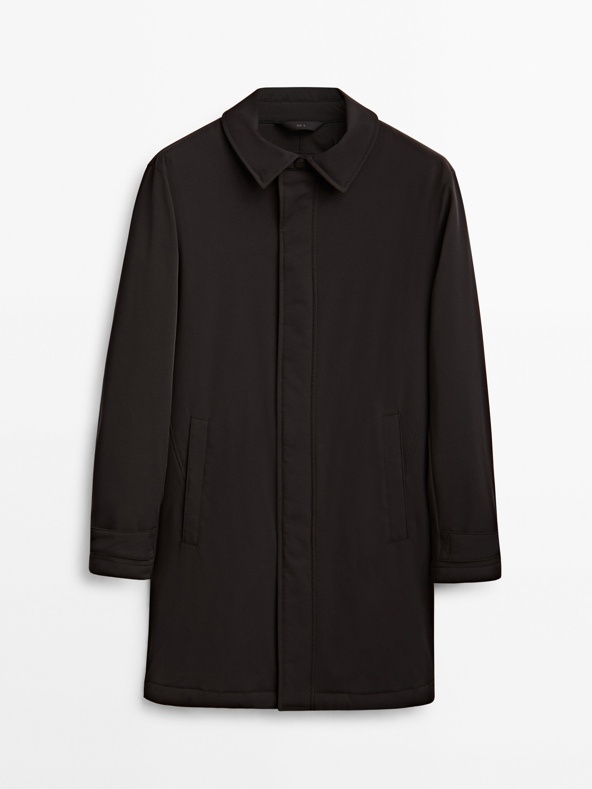 

Куртка мужская Massimo Dutti 03416237800 черная L, 03416237800