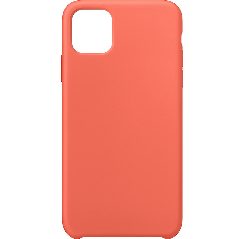 фото Силиконовый чехол silicone case для iphone 11, оранжевый grand price