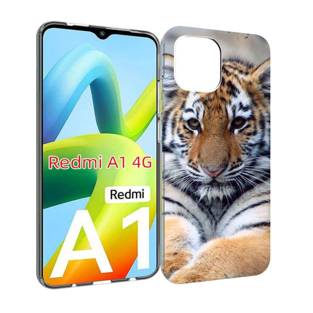 

Чехол MyPads Тигренок для Xiaomi Redmi A1, Прозрачный, Tocco