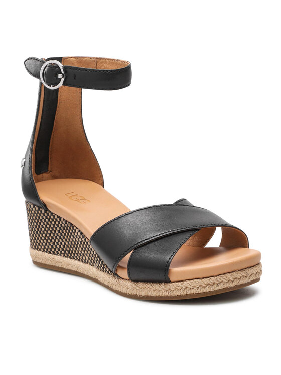 

Босоножки W Eugenia 1124990 Ugg Черный 36 EU, W Eugenia 1124990