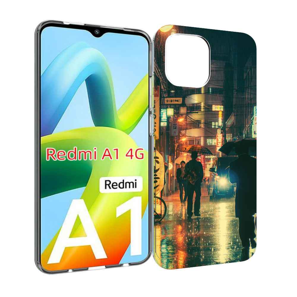 

Чехол MyPads Токио-сеул для Xiaomi Redmi A1, Прозрачный, Tocco