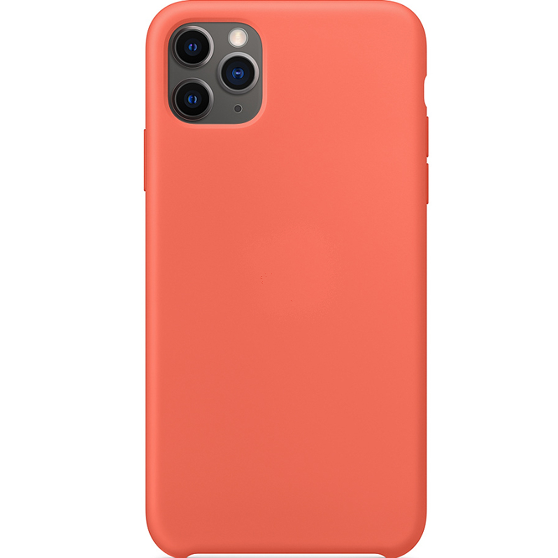 фото Силиконовый чехол silicone case для iphone 11 pro, оранжевый grand price