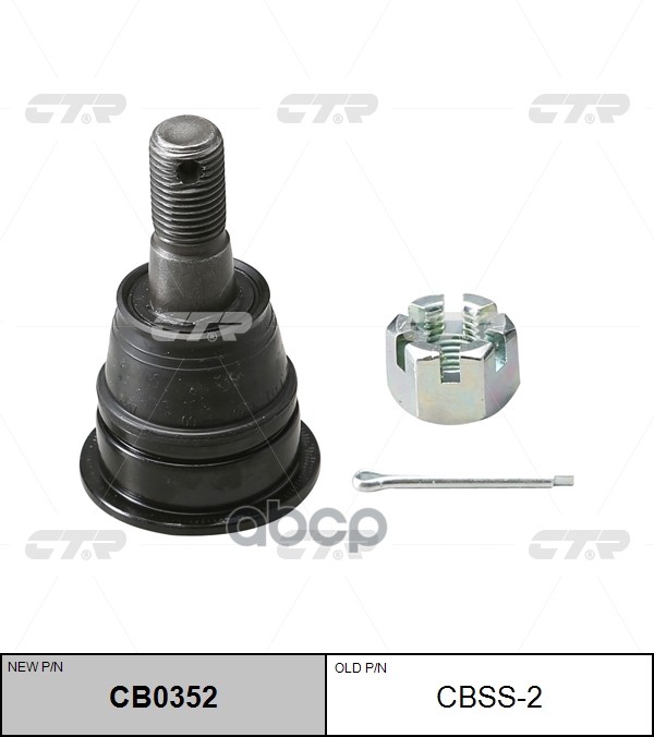 

Шаровая Опора Nissan Almera Classic (1.6) CTR арт. CBSS-2