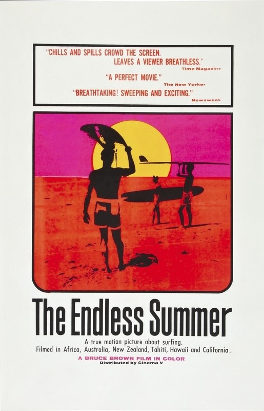 

Постер к фильму "Бесконечное лето" (The Endless Summer) Оригинальный 68,6x104,1 см