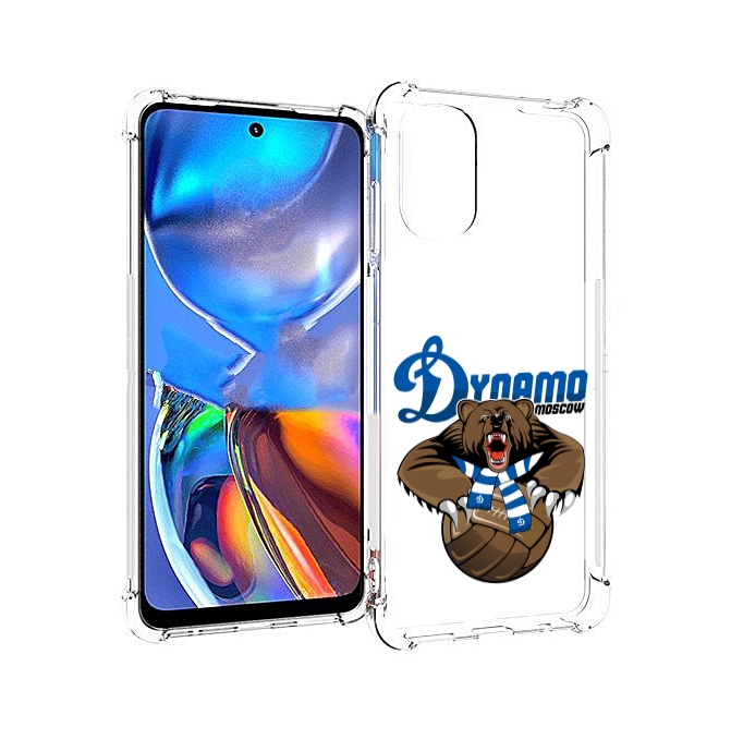 

Чехол MyPads ФК Динамо медведь для Motorola Moto E32, Прозрачный, Tocco