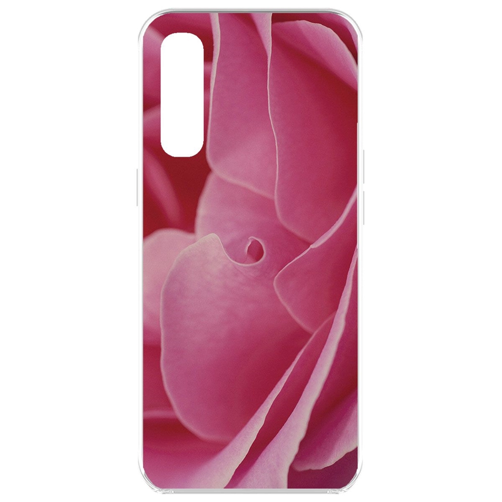 

Чехол-накладка Krutoff Clear Case Лепестки для OPPO Reno3 Pro