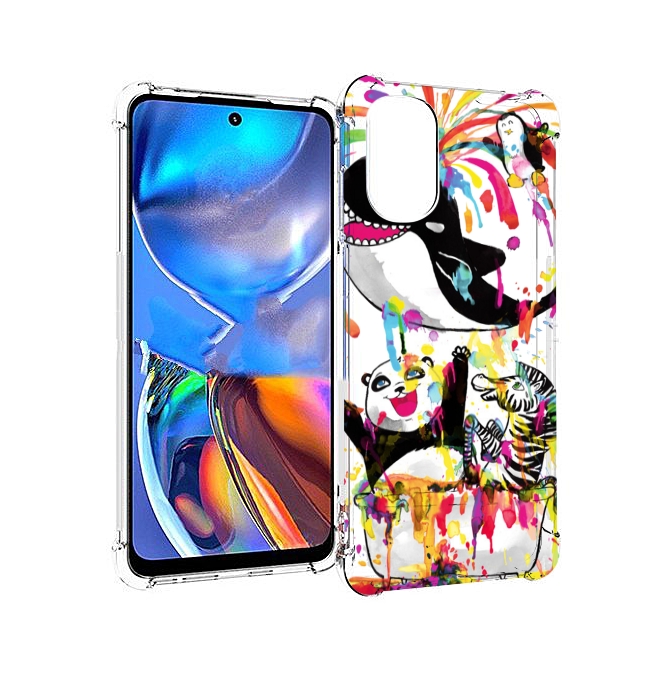 

Чехол MyPads Хиппи кит для Motorola Moto E32, Прозрачный, Tocco