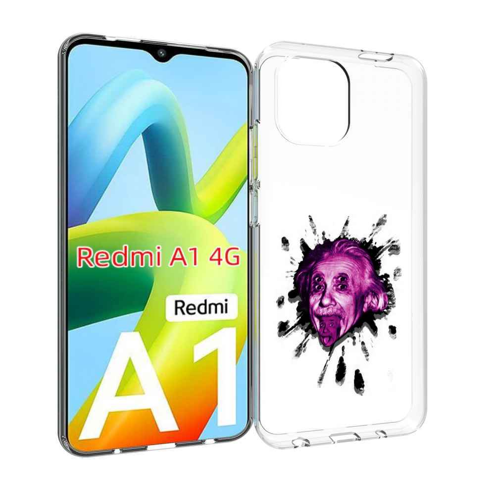 

Чехол MyPads Эйнштейн для Xiaomi Redmi A1, Прозрачный, Tocco