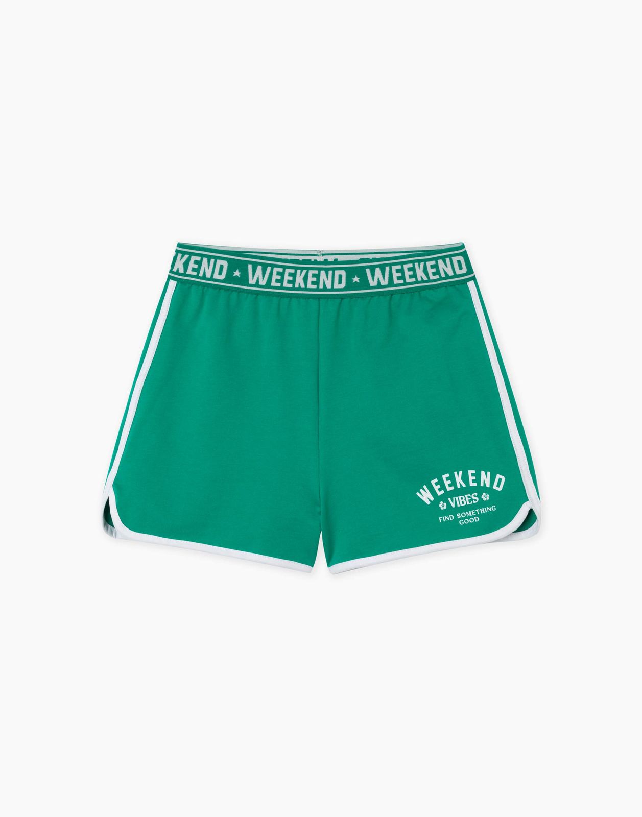 

Спортивные шорты для девочки Gloria Jeans GSH011254 зеленый 6-8л/128, GSH011254