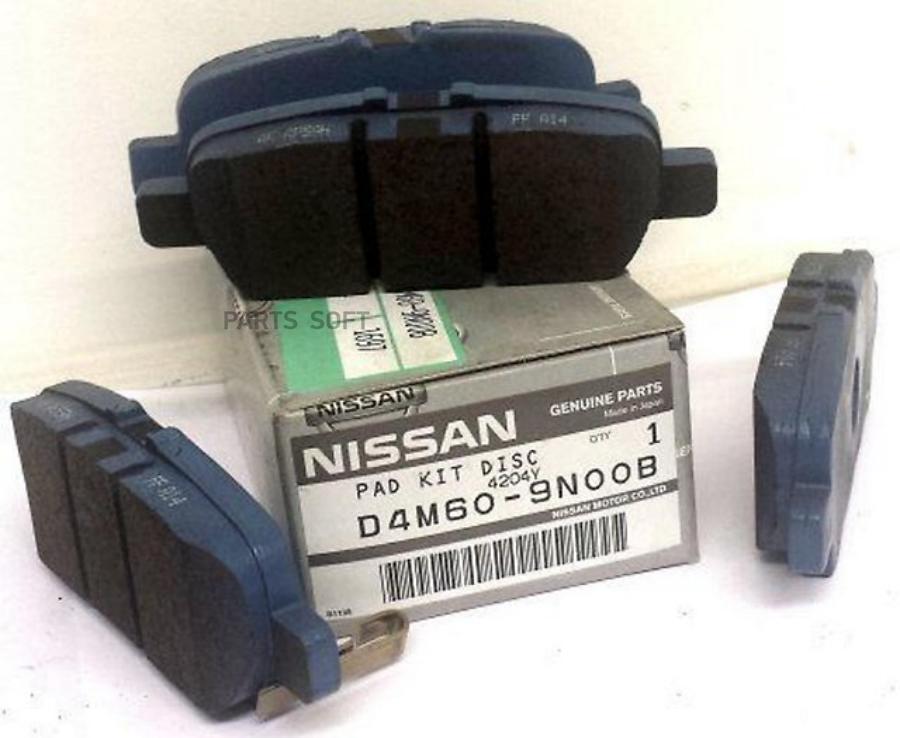 

Тормозные колодки NISSAN дисковые D4M609N00B