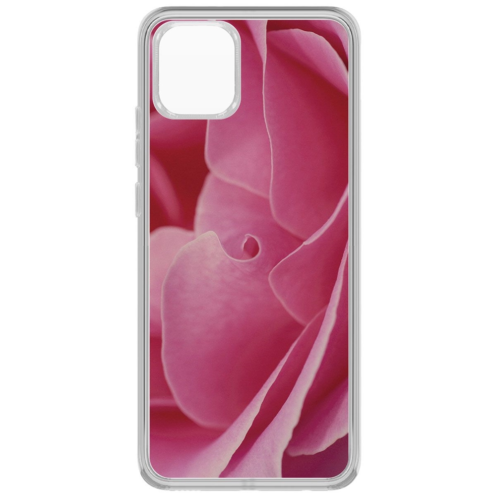 

Чехол-накладка Krutoff Clear Case Лепестки для Samsung Galaxy A03 (A035)