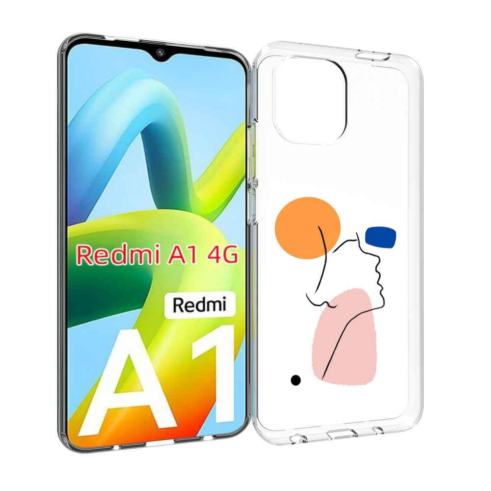 

Чехол MyPads абстракция девушки женский для Xiaomi Redmi A1, Прозрачный, Tocco