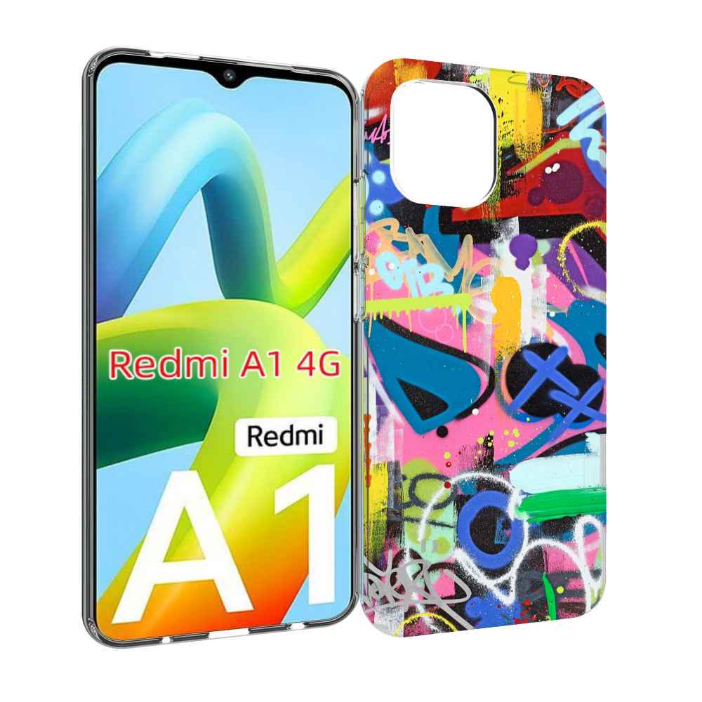 

Чехол MyPads абстракция-графити для Xiaomi Redmi A1, Прозрачный, Tocco
