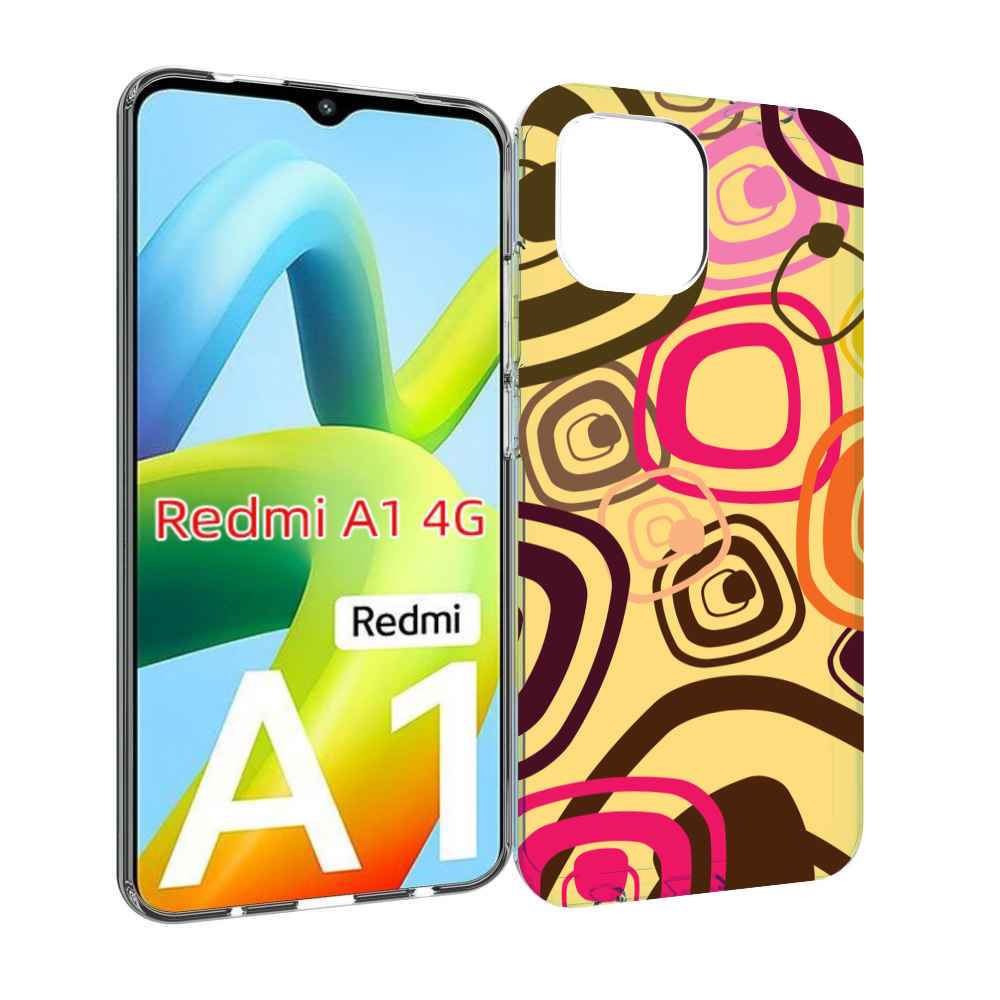 

Чехол MyPads абстракция-на-желтом-фоне для Xiaomi Redmi A1, Прозрачный, Tocco