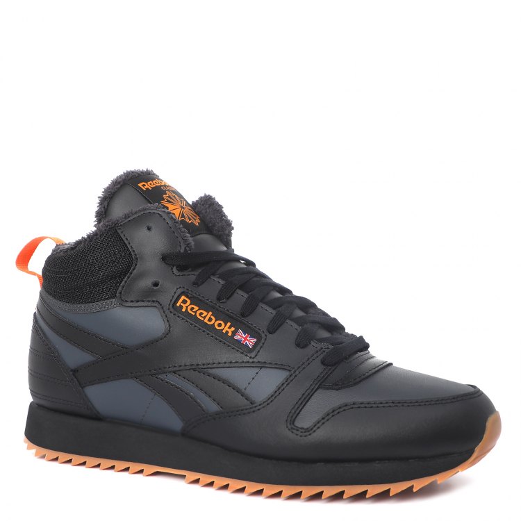 

Кроссовки мужские Reebok CL LTHR MID RIPPLE_2387876 черные 40 EU