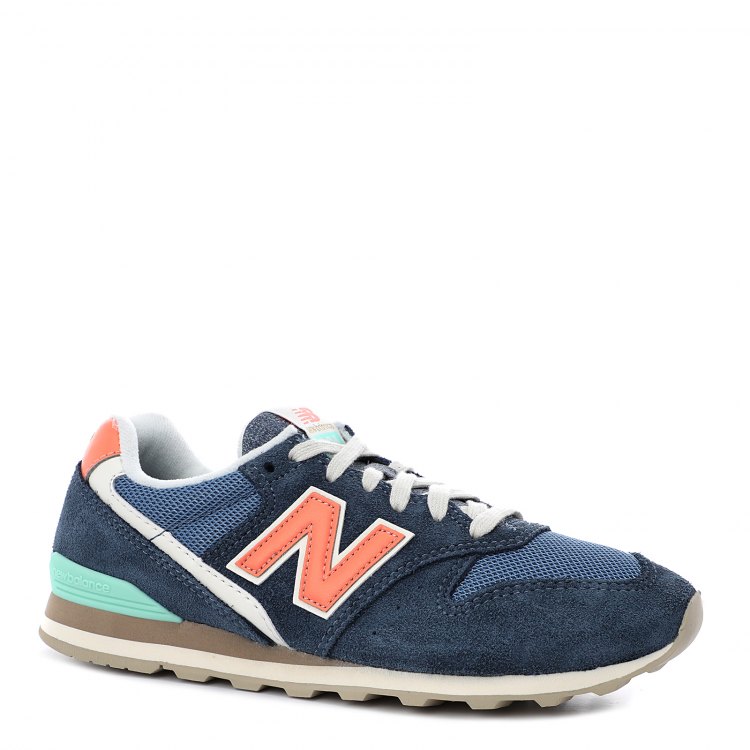 

Кроссовки женские New Balance WL996_2229510 синие 43 EU