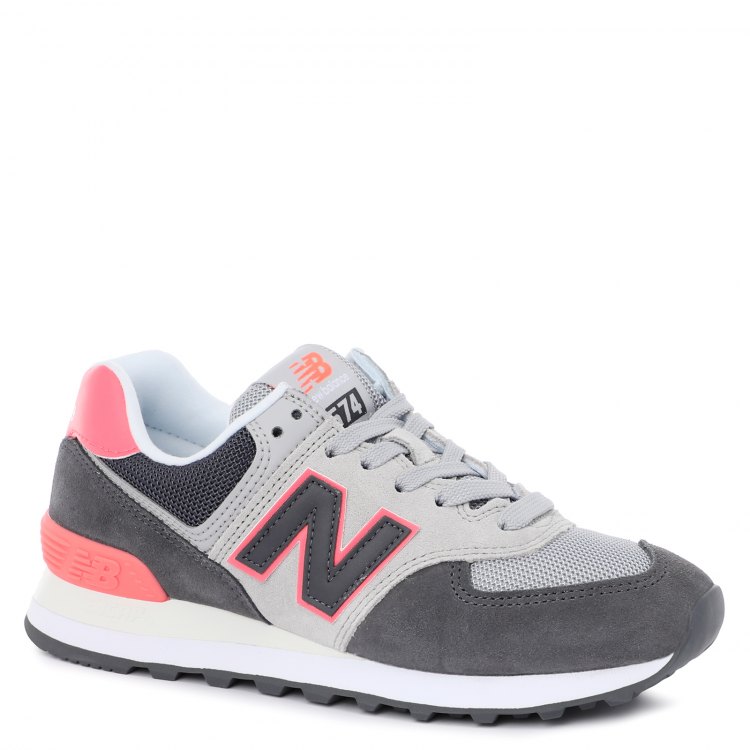 

Кроссовки женские New Balance WL574_2229233 серые 43 EU