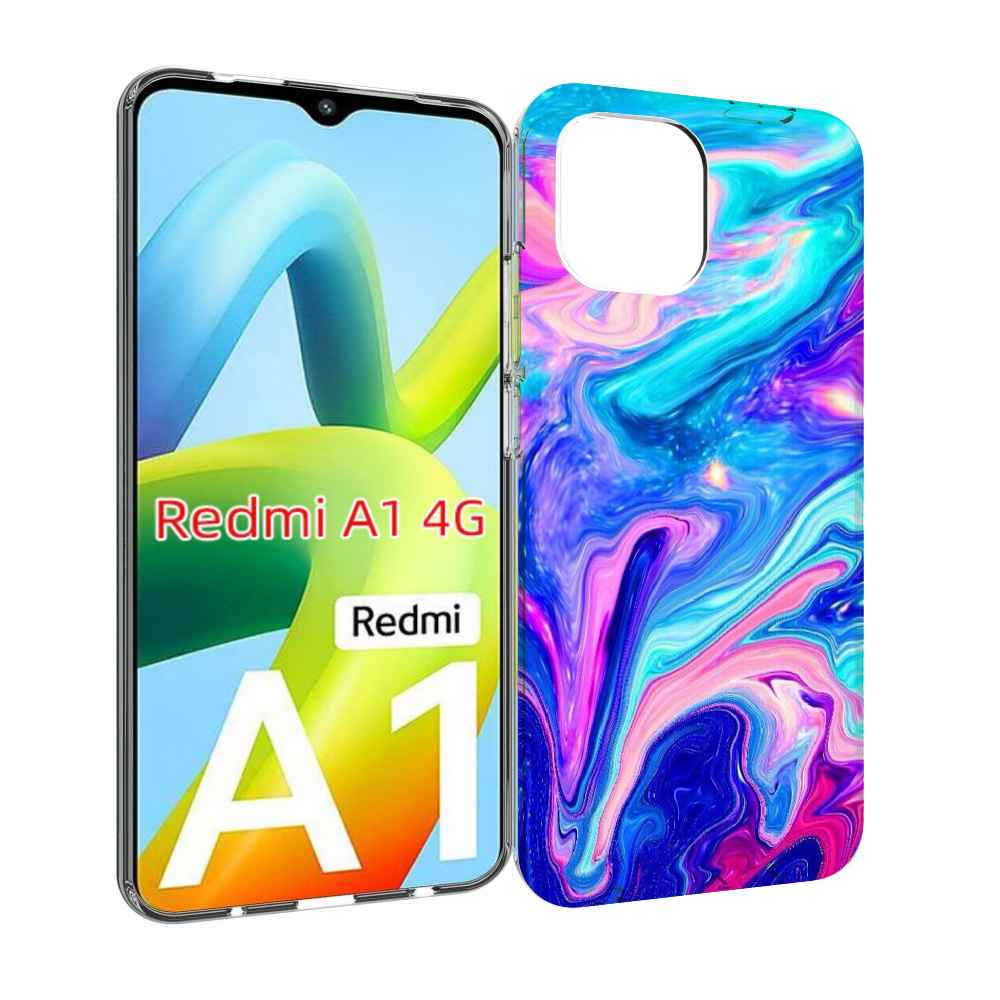 

Чехол MyPads акварельные-краски для Xiaomi Redmi A1, Прозрачный, Tocco