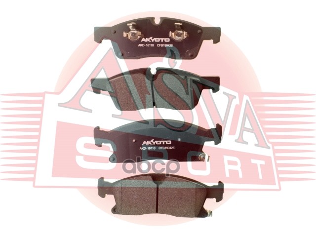 

Тормозные колодки Akyoto передние AKD16110