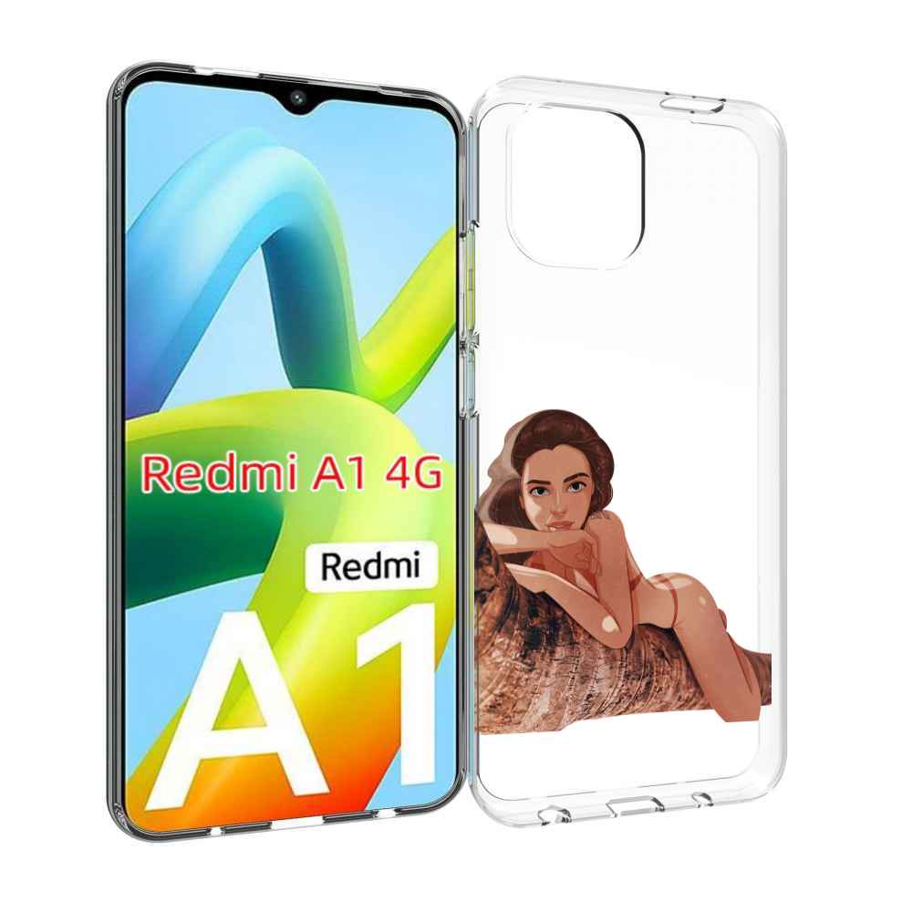 

Чехол MyPads амазонка-на-дереве для Xiaomi Redmi A1, Прозрачный, Tocco