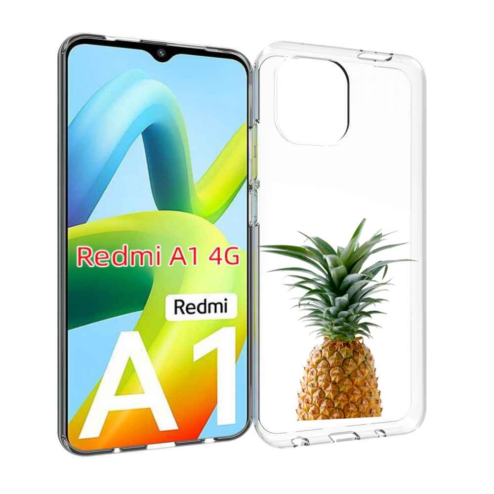 

Чехол MyPads ананас для Xiaomi Redmi A1, Прозрачный, Tocco