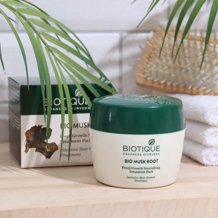 

Маска для волос "BIOTIQUE", "Корень мускуса", 230 г