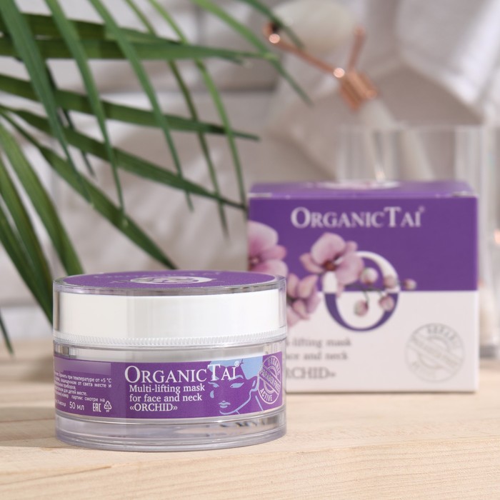 

Маска для лица и шеи OrganicTai мульти-лифтинг, 50 мл