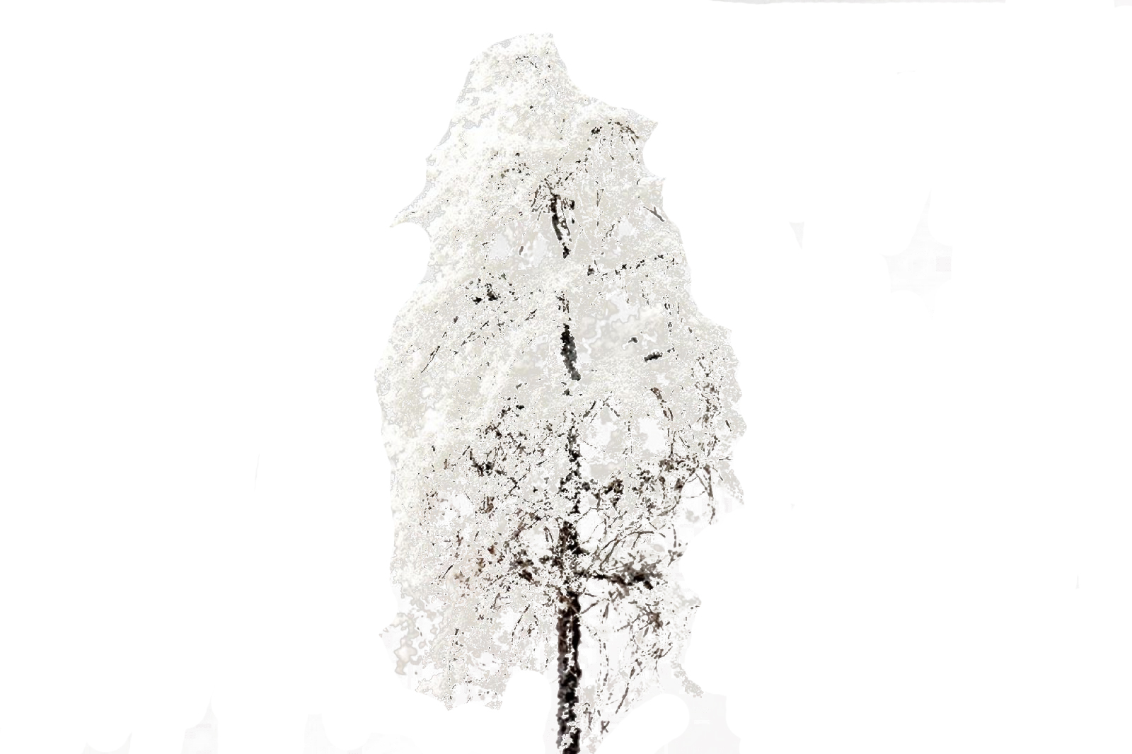 фото 011duz015 зимнее дерево для макета 15 см. серия profi morrison