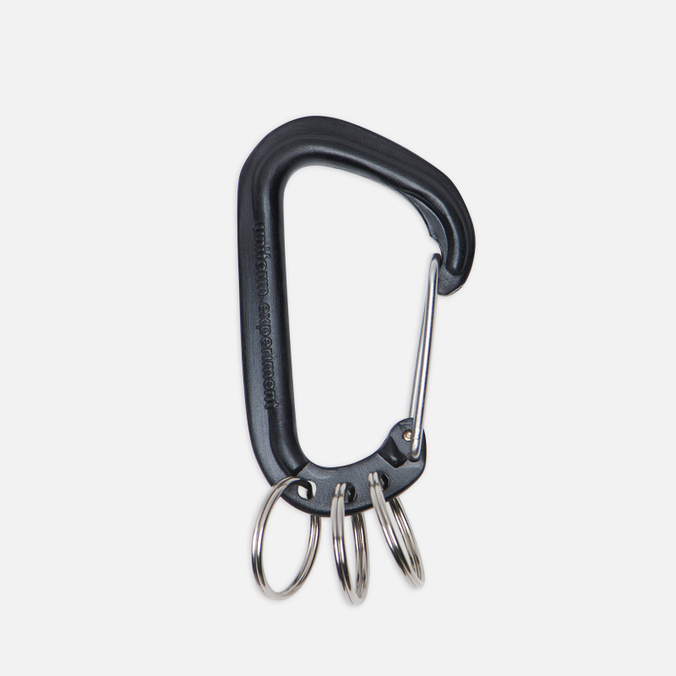 

Ключница uniform experiment Aluminium Carabiner чёрный, Размер ONE SIZE, Aluminium Carabiner