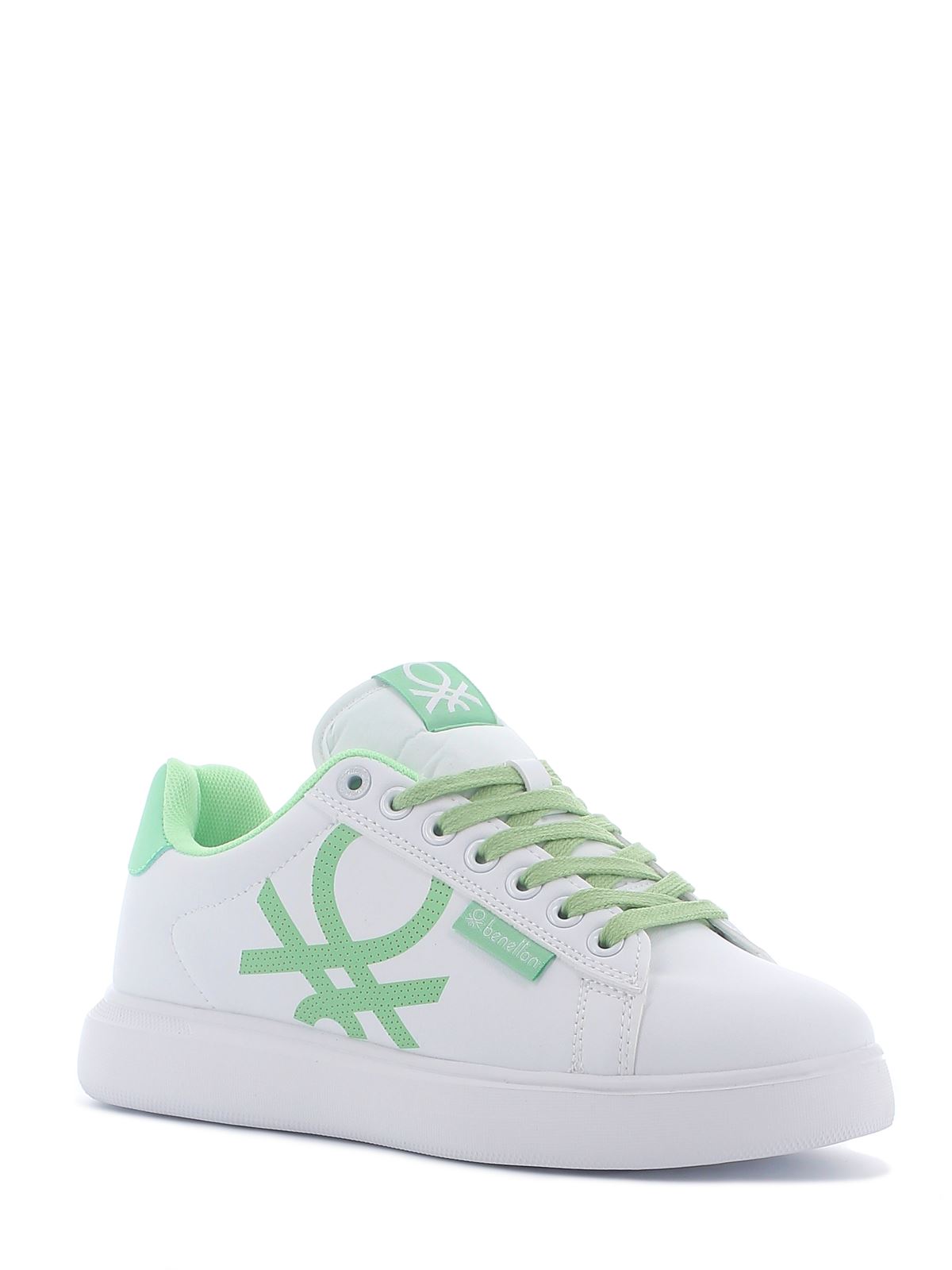 

Кеды женские United Colors of Benetton BTW314606 белые 38 RU, Белый, Toffee