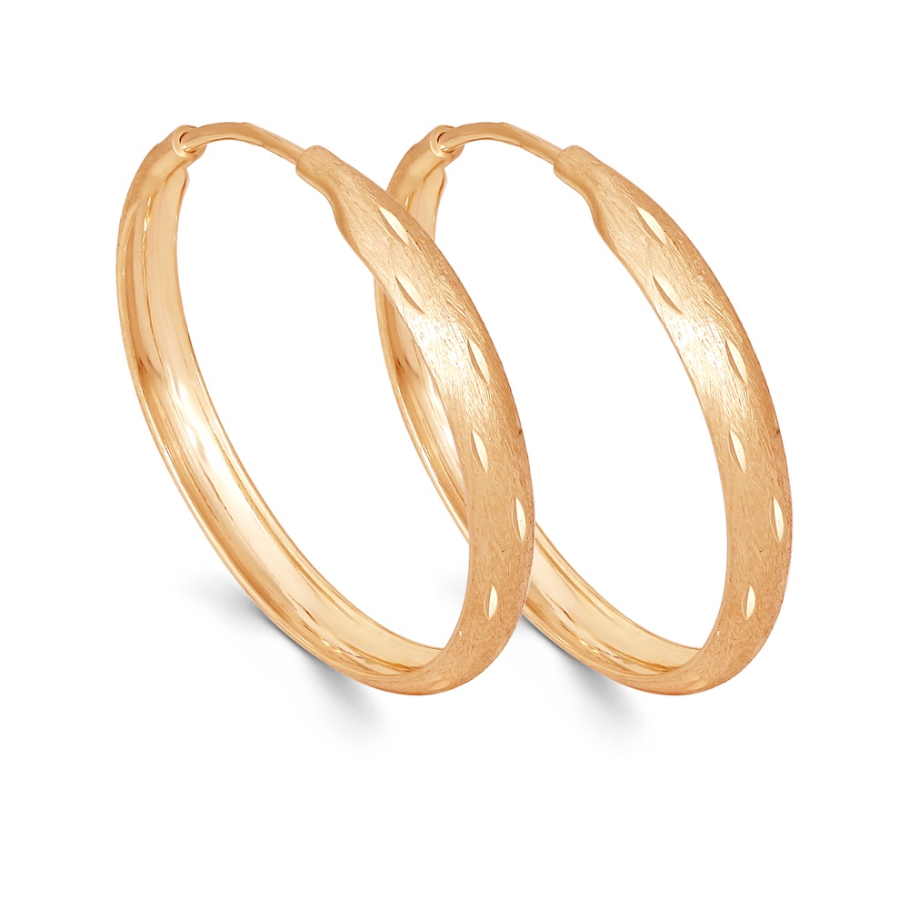 

Серьги конго из красного золота 585Gold 402004534, 402004534