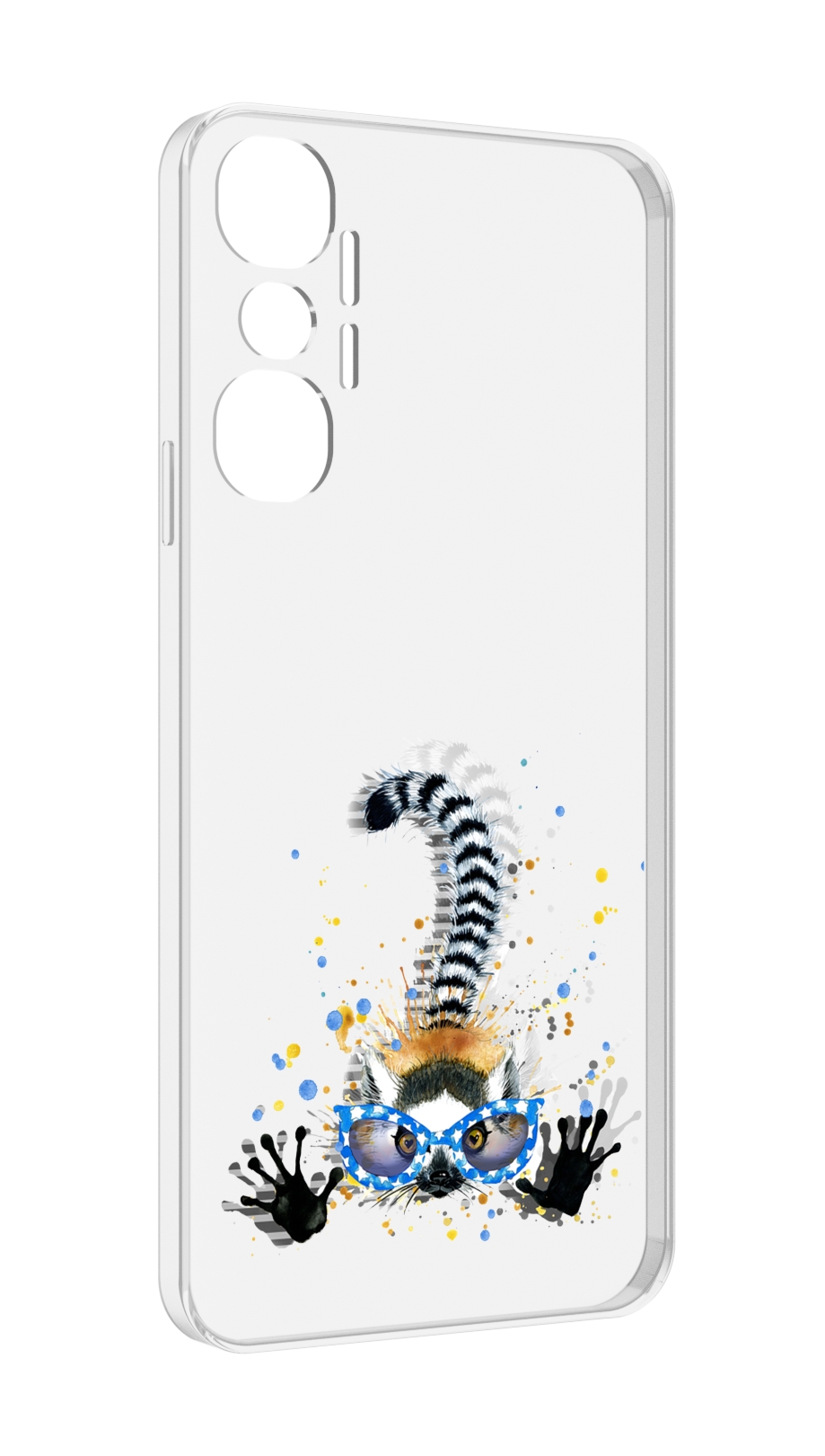 

Чехол MyPads лямур для Infinix Hot 20 4G, Прозрачный, Tocco